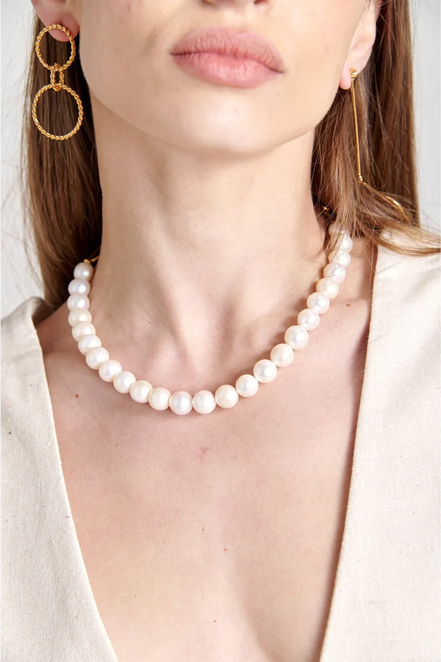 collar juicy clasico perlas