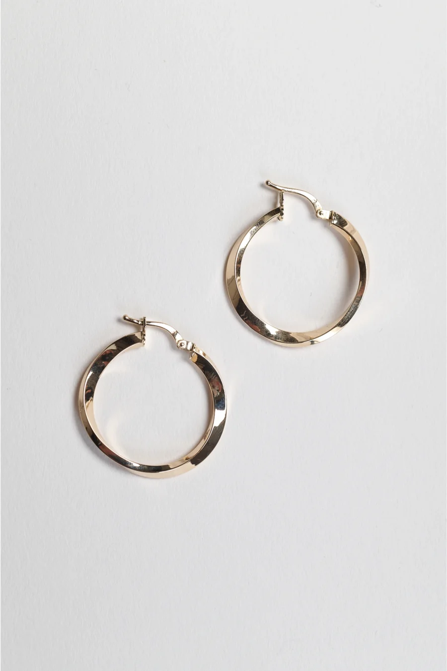 Thin Coiled Hoops